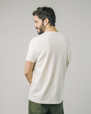 Gobi T-Shirt Ecru from Brava Fabrics