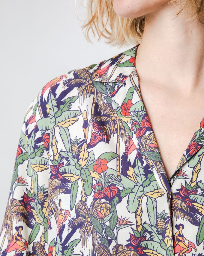 Helios Aloha Blouse Ecru from Brava Fabrics