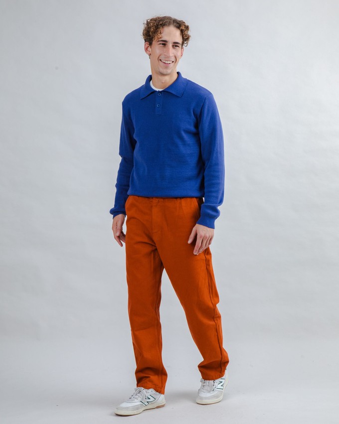 Loose Relaxed Pants Brown from Brava Fabrics