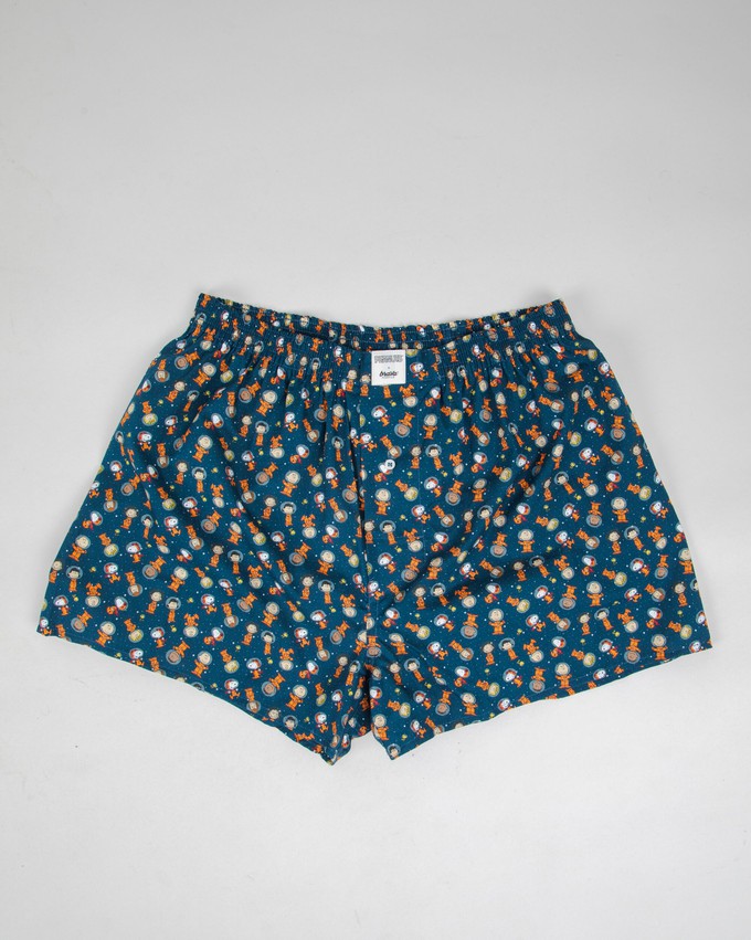 Peanuts Astronaut Boxer Navy from Brava Fabrics