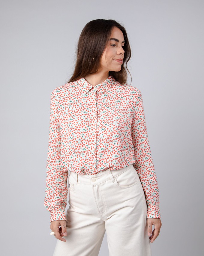 Cherry Blouse Sand from Brava Fabrics