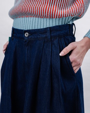 Denim Midi Skirt from Brava Fabrics