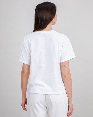 Peanuts Floating Oversize Tee White from Brava Fabrics