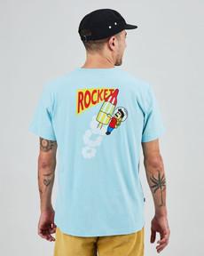 Rocket Icecream T-Shirt Blue via Brava Fabrics