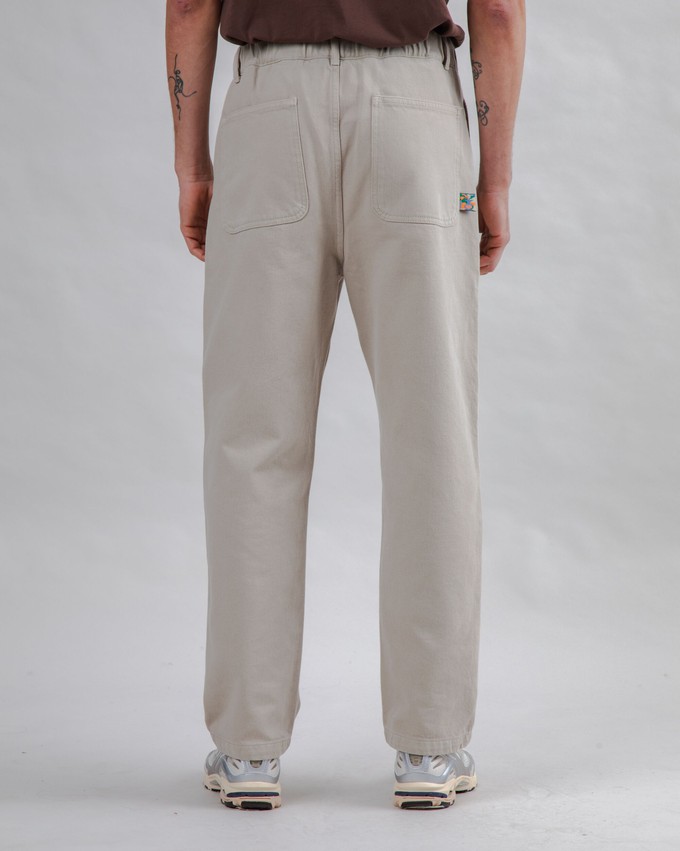 Loose Relaxed Pants Beige from Brava Fabrics