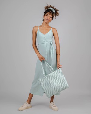 Bubble Strap Dress Light Morera from Brava Fabrics