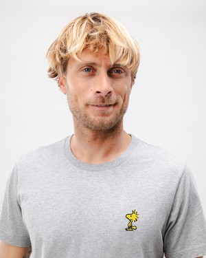 Peanuts Woodstock T-Shirt Grey from Brava Fabrics