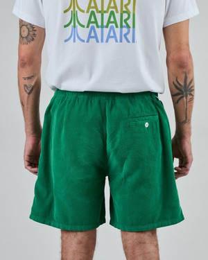 Baby Cord Shorts Green from Brava Fabrics