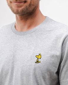 Peanuts Woodstock T-Shirt Grey via Brava Fabrics