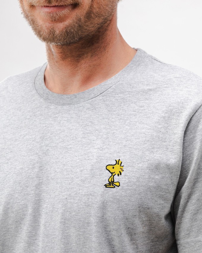 Peanuts Woodstock T-Shirt Grey from Brava Fabrics