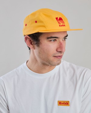 Kodak 5 Panel Cap Yellow from Brava Fabrics