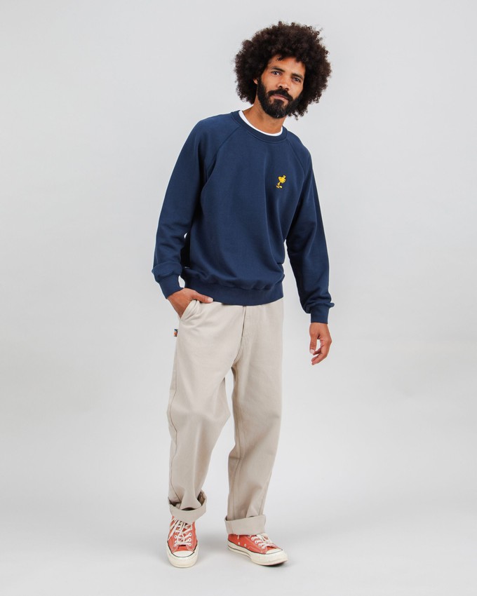 Peanuts Woodstock Sweatshirt Navy from Brava Fabrics