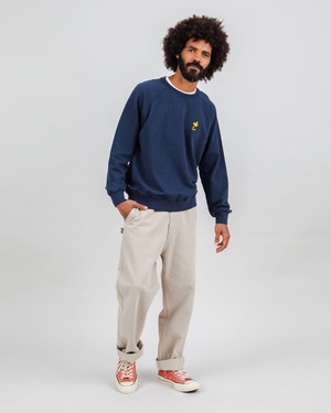 Peanuts Woodstock Sweatshirt Navy from Brava Fabrics