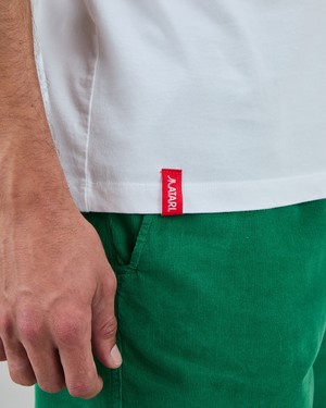 Atari Telescopic Logo T-Shirt White from Brava Fabrics