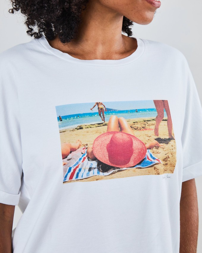 This is Spain by Martin Parr Magnum Oversize Tee White from Brava Fabrics