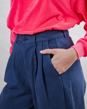 Wide Leg Pants Indigo from Brava Fabrics