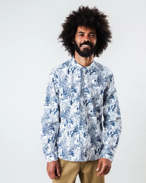 Helios Shirt Navy from Brava Fabrics