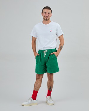 Baby Cord Shorts Green from Brava Fabrics