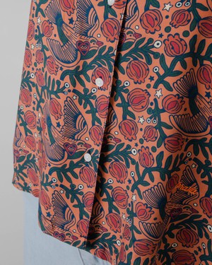 Asis Percales Passerine Aloha Blouse from Brava Fabrics