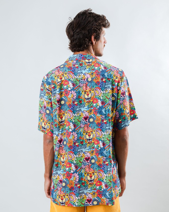 Asis Percales Tutti Frutti Aloha Shirt from Brava Fabrics