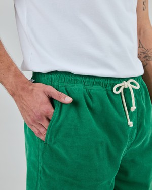 Baby Cord Shorts Green from Brava Fabrics