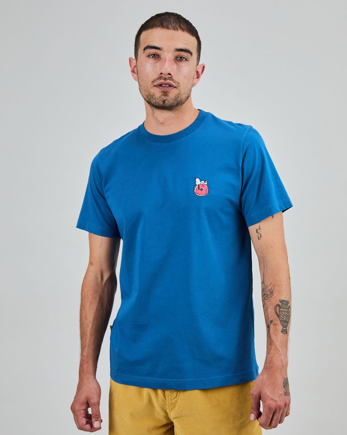 Peanuts Donuts T-Shirt Blue from Brava Fabrics