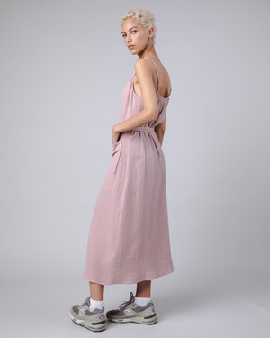 Bubble Long Dress Pink from Brava Fabrics