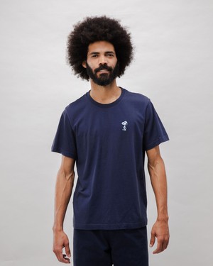 Peanuts Snoopy T-shirt Navy from Brava Fabrics