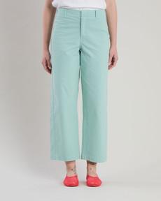 Barrel Pants Green via Brava Fabrics