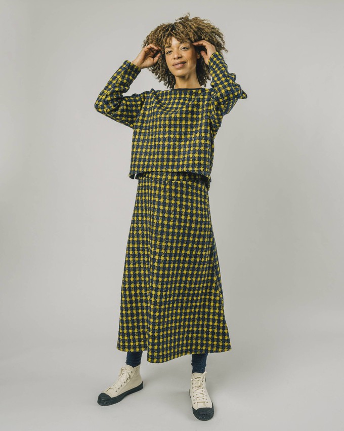 Greti Rounded Sweatshirt Black from Brava Fabrics