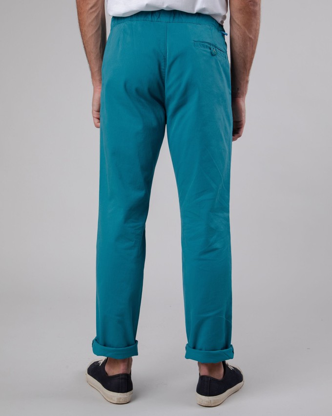 Comfort Chino Pants Blue from Brava Fabrics