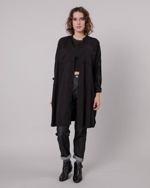 Oversize Mao Dress Black from Brava Fabrics