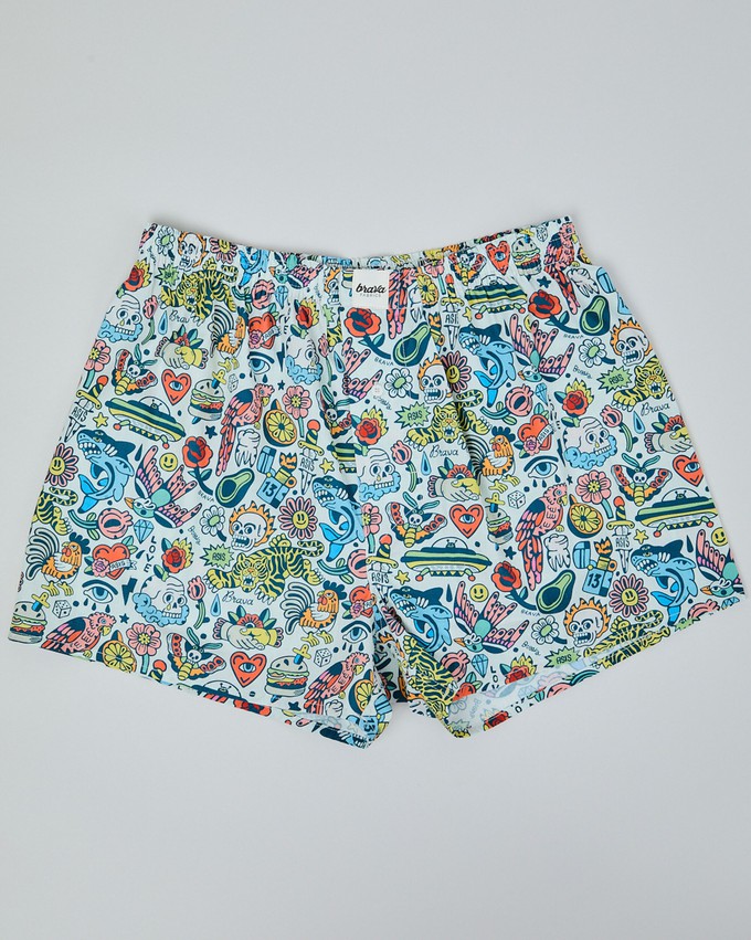 This Is Asis Boxer from Brava Fabrics