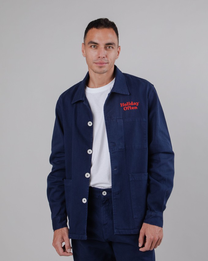 Holiday Jacket Navy from Brava Fabrics