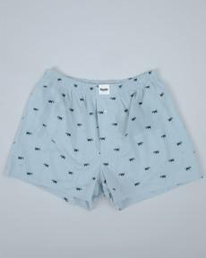 Blue Panda Boxer via Brava Fabrics