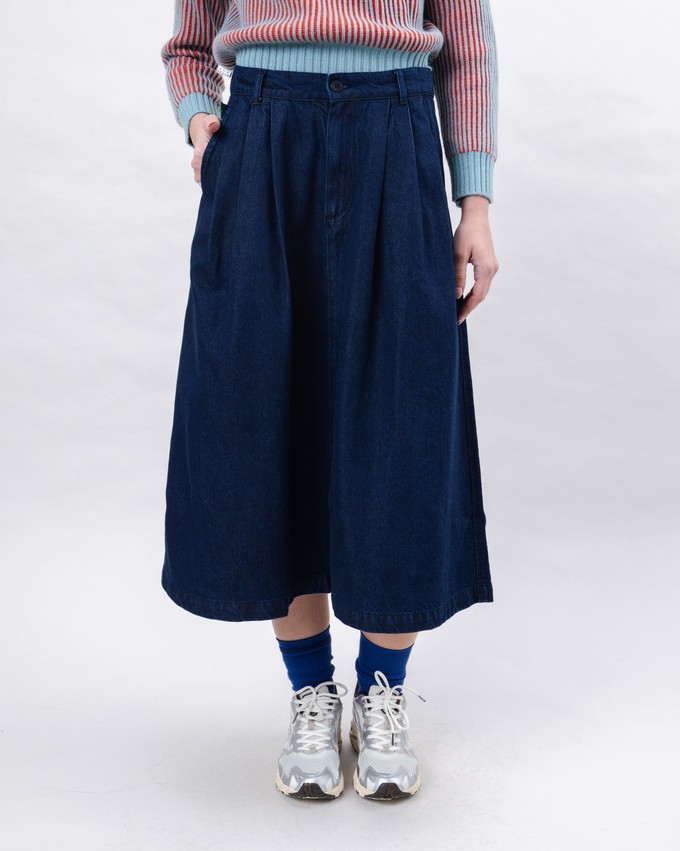 Denim Midi Skirt from Brava Fabrics