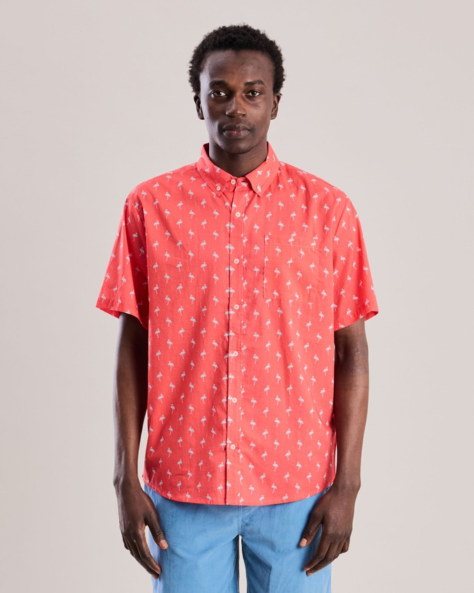 Magnum Flamingo Printed Shirt from Brava Fabrics