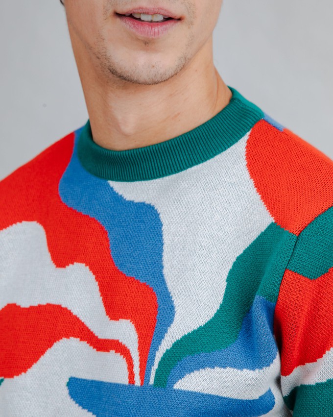 Jacquard Sweater Sobremesa from Brava Fabrics