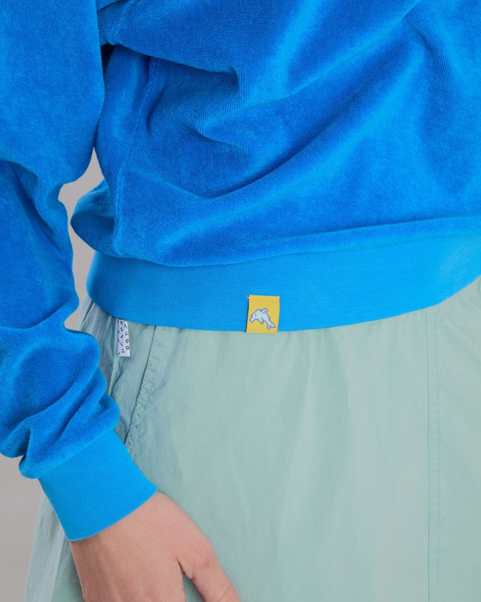 Terry Ranglan Sweatshirt Blue from Brava Fabrics