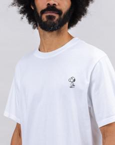 Peanuts Snoopy T-shirt White via Brava Fabrics