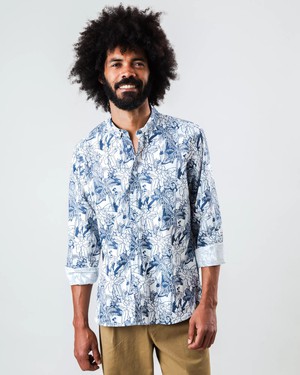 Helios Shirt Navy from Brava Fabrics