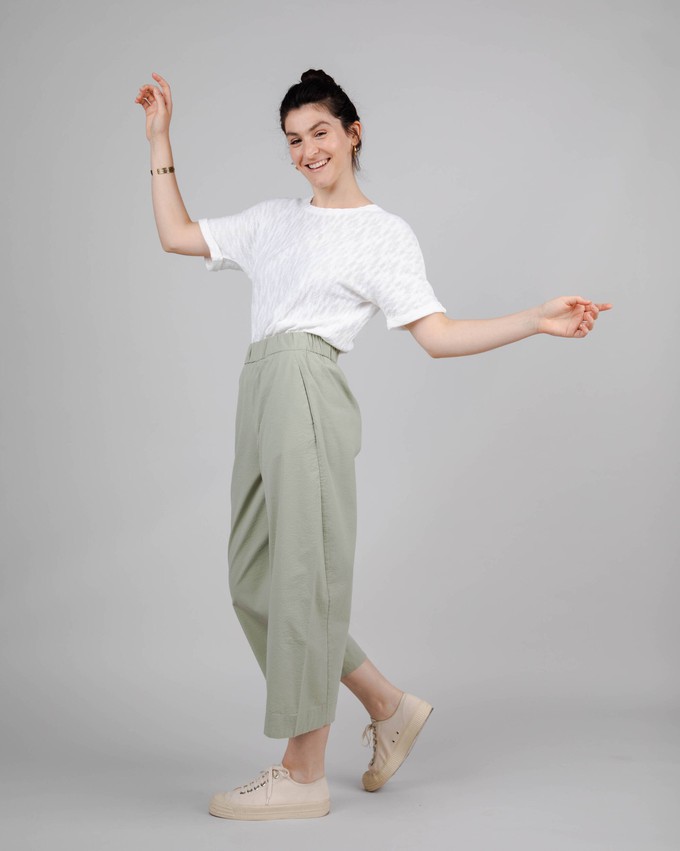 Picnic Oversized Pants Kakhi from Brava Fabrics