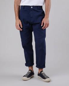 Carpenter Twill Pants Navy via Brava Fabrics