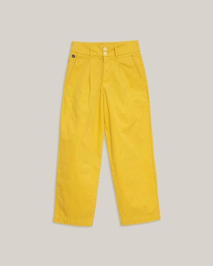 Voyage Pleated Pants Lemon from Brava Fabrics