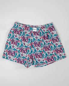 Asis Percales Tigris Boxer Ecru via Brava Fabrics