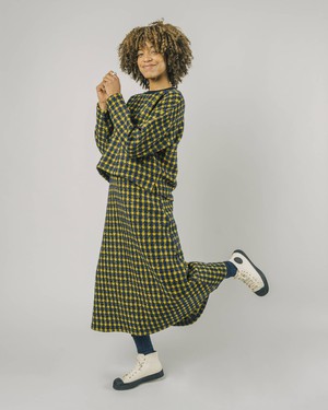 Greti Rounded Sweatshirt Black from Brava Fabrics