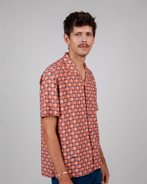 Eclipse Aloha Shirt Coiro from Brava Fabrics