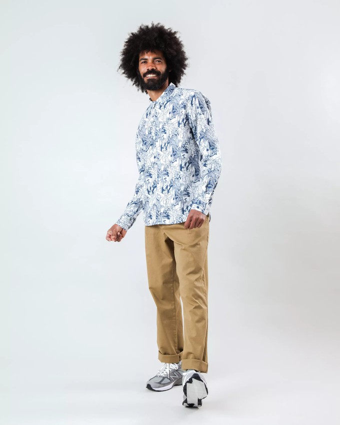 Helios Shirt Navy from Brava Fabrics