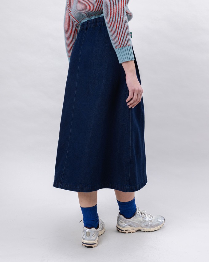 Denim Midi Skirt from Brava Fabrics