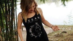 Vegan Planet (Care) - Tencel Top from By Monkey